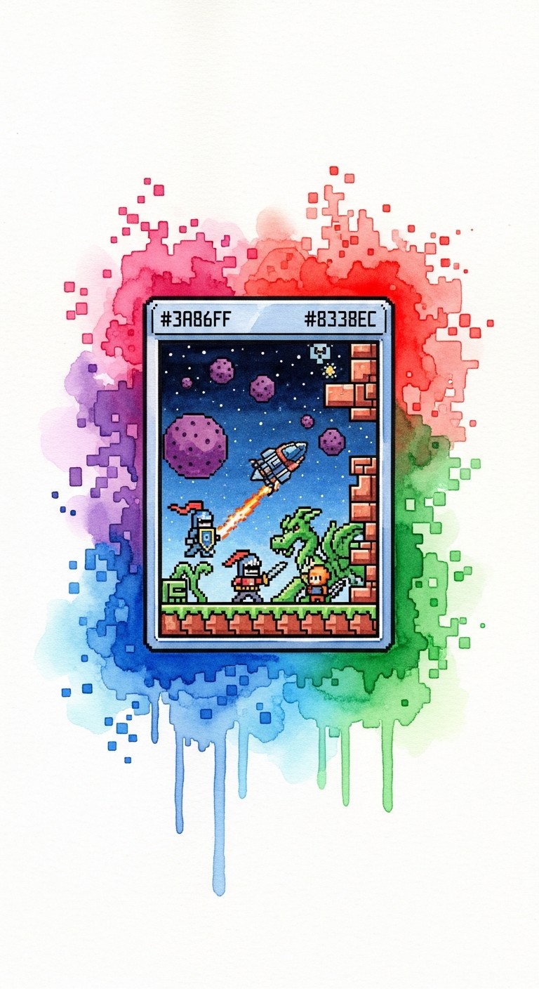 Free Pixel Portal Dreams Image - Pixel, Watercolor, Retro | Download at ...