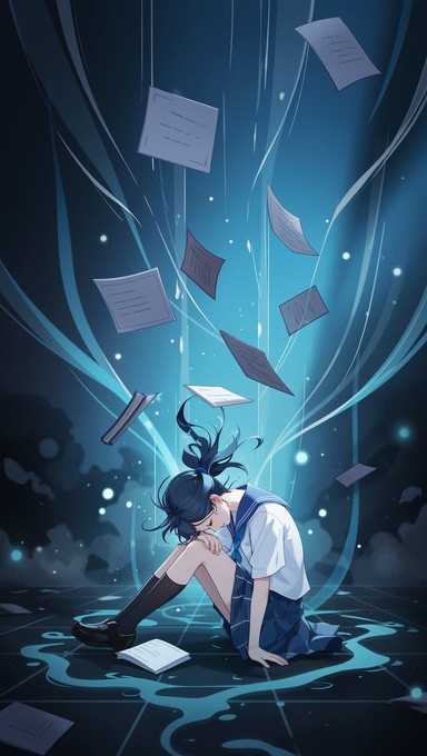 Free Drowning In Thoughts Image - Anime, Student, Surreal | Download at ...