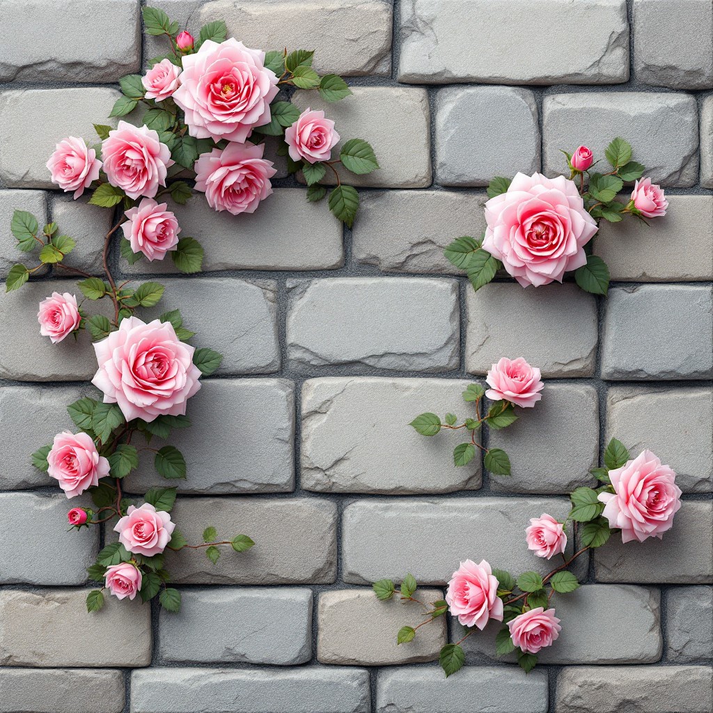 Qeynos Roses Wall Free Roses Heart Wall Image - Roses, Heart, Wall | Download at StockCake