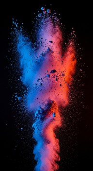 Free Explosive Color Collision Image - Explosion, Powder, Blue ...