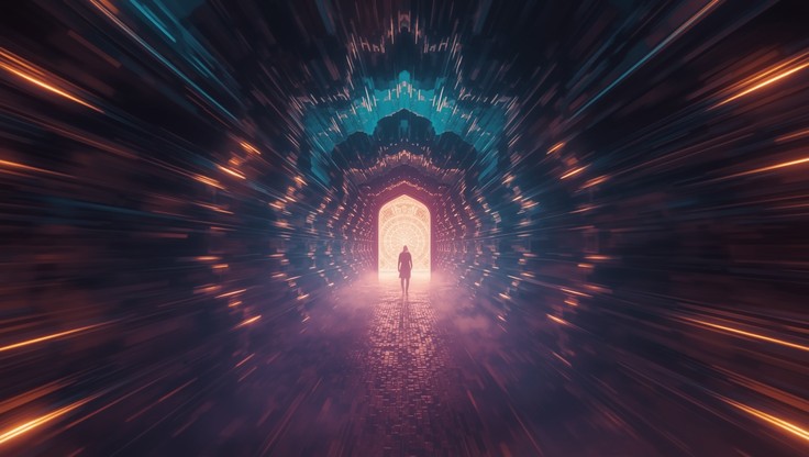 Free Infinite Cosmic Journey Photo - Tunnel, Portal, Infinity ...