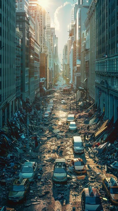 Free Apocalyptic Urban Scene Image - Apocalypse, Urban, Derelict ...