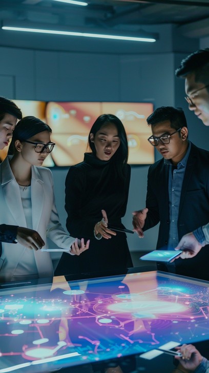 Free Interactive Tech Meeting Image - Technology, Teamwork ...
