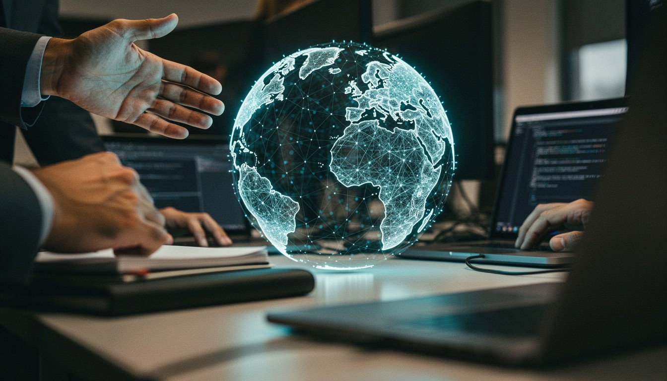 Technology In Globalization Free Global Digital Innovation Image - Technology, Globe, Digital ...