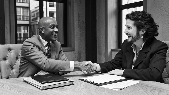 Free Professional Business Connection Image - Business, Interview ...