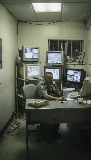 Free Bored Security Guard Image - Security, Surveillance, Guard ...