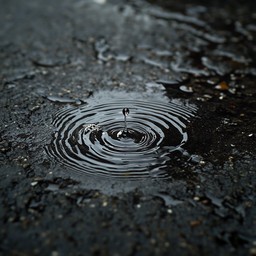 Free Raindrop creates ripples Image - Raindrop, Ripples, Water ...