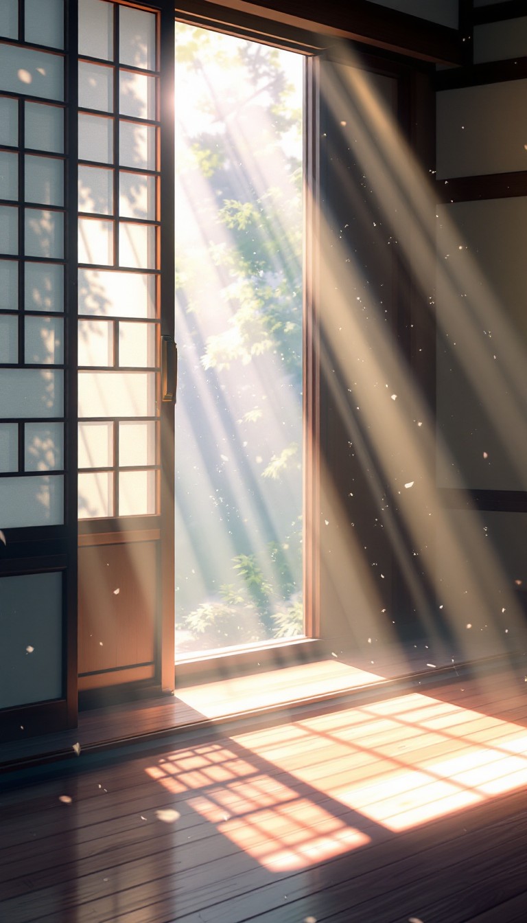 Free Sunlit Japanese Room Image - Sunbeams, Japanese, Window | Download ...