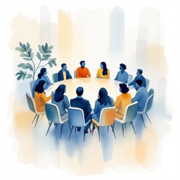 Free Council In Session Image - Watercolor, Meeting, Council | Download ...