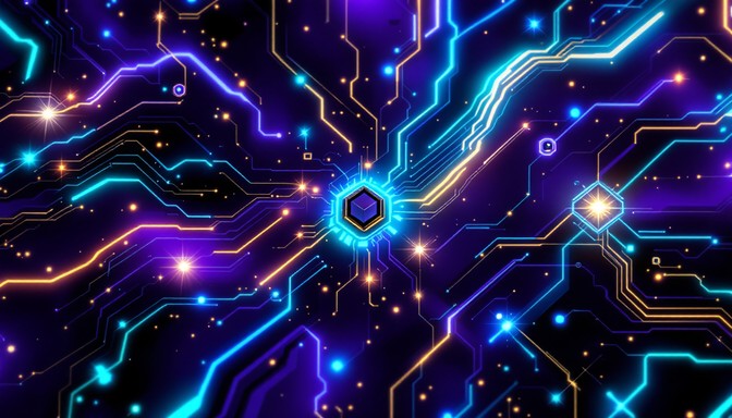 Free Glowing CSS Circuit Image - Css, Cyberpunk, Technology | Download ...