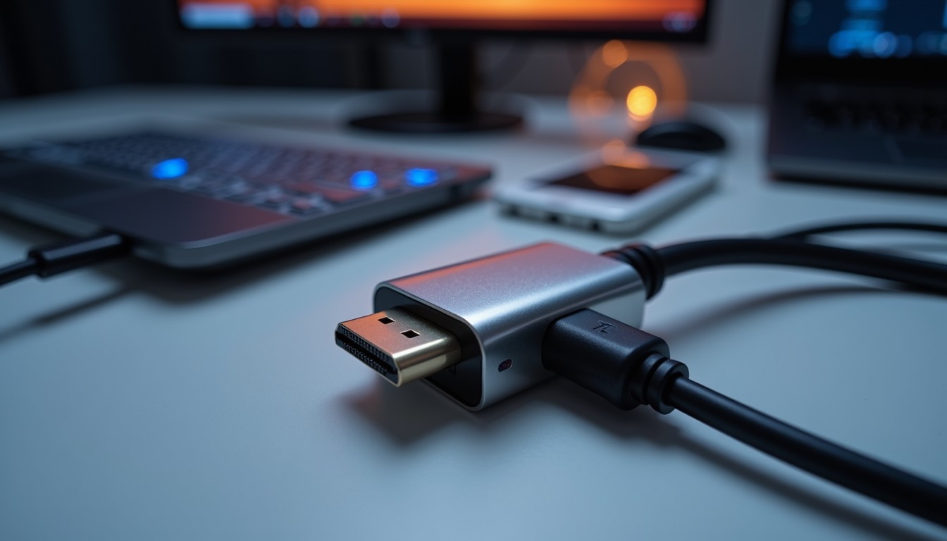 Free Connected Tech Setup Image - Hdmi, Adapter, Connector | Download ...