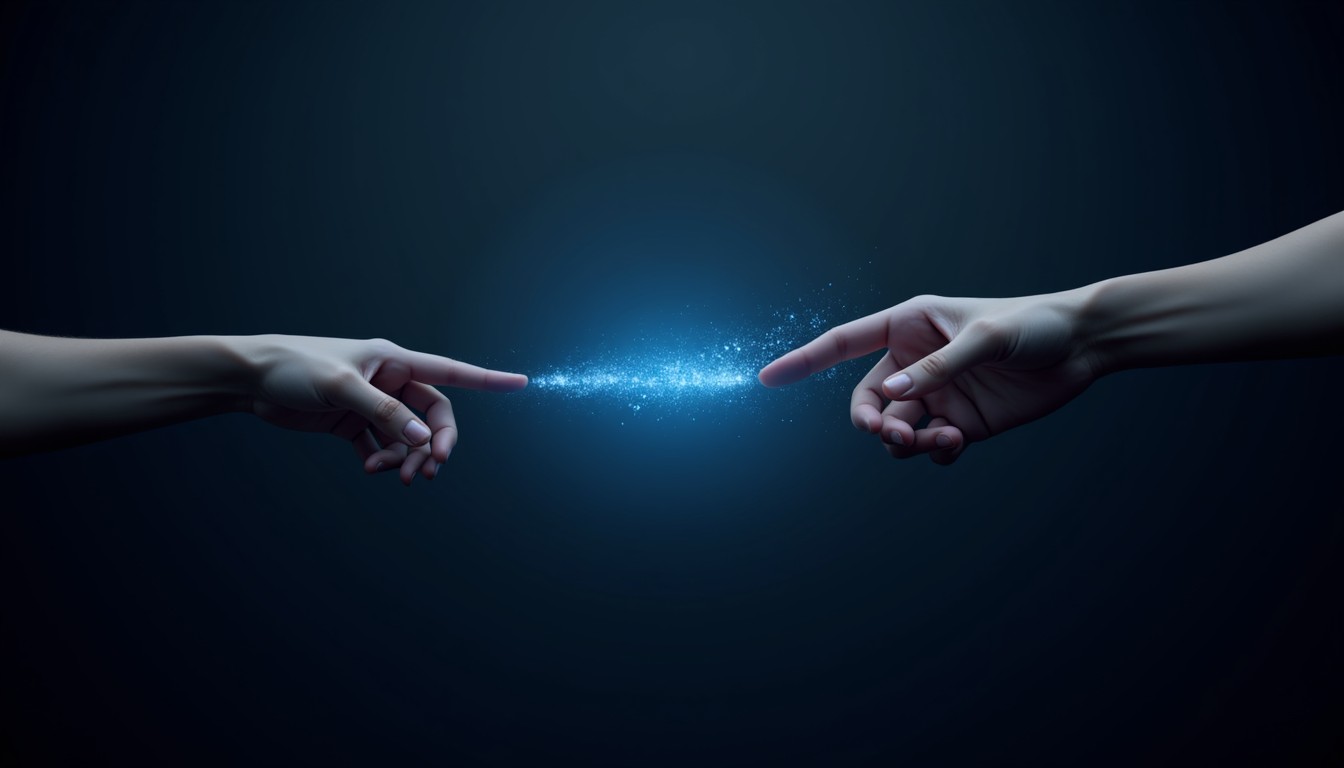 Free Ethereal Energy Bridge Image - Hands, Connection, Energy ...
