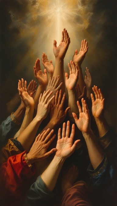 Unity Painting Renaissance Free Reaching Toward Hope Image - Hands, Unity, Hope | Download at ...