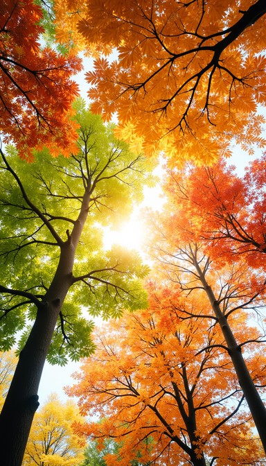 Spectacular Fall Tree Free Autumn Maple Canopy Image - Maple, Autumn, Foliage | Download at ...