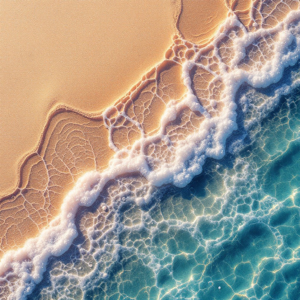 Beach Abstract Textures Free Teal Beach Abstract Image - Coastal, Abstract, Aerial | Download ...
