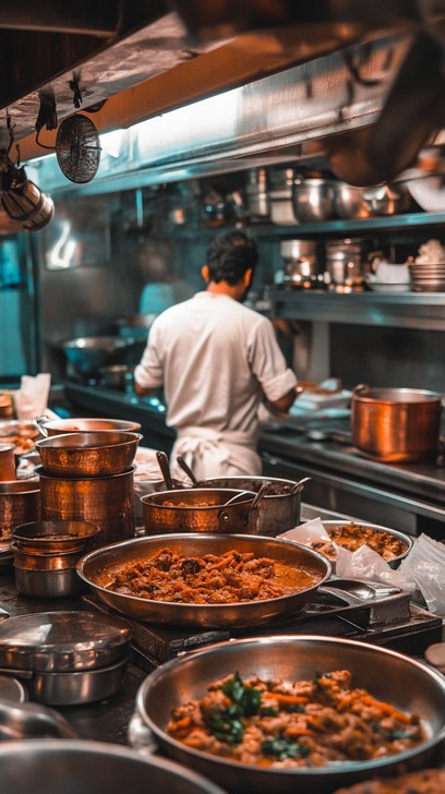 Free Bustling kitchen scene Image - Kitchen, Chef, Cooking | Download ...