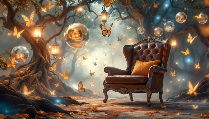 Free Enchanted Fox Chair Image - Foxes, Armchair, Vintage | Download at ...