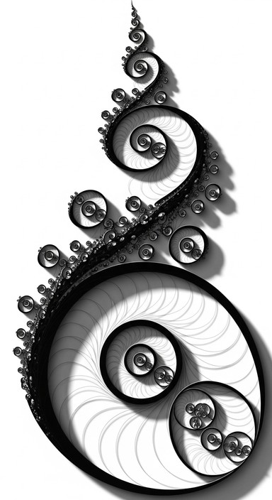 Free Fractal Spiral Geometry Image - Spiral, Fibonacci, Fractal ...