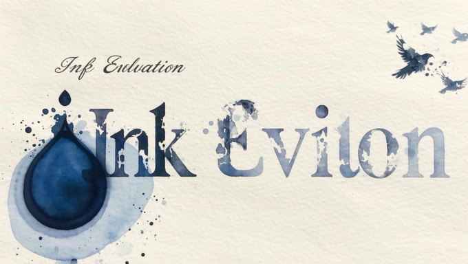 Free Fluid Ink Evolution Image - Watercolor, Indigo, Calligraphy ...