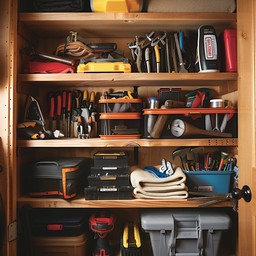 Free Organized Tool Shelf Image - Tools, Organization, Cabinet ...