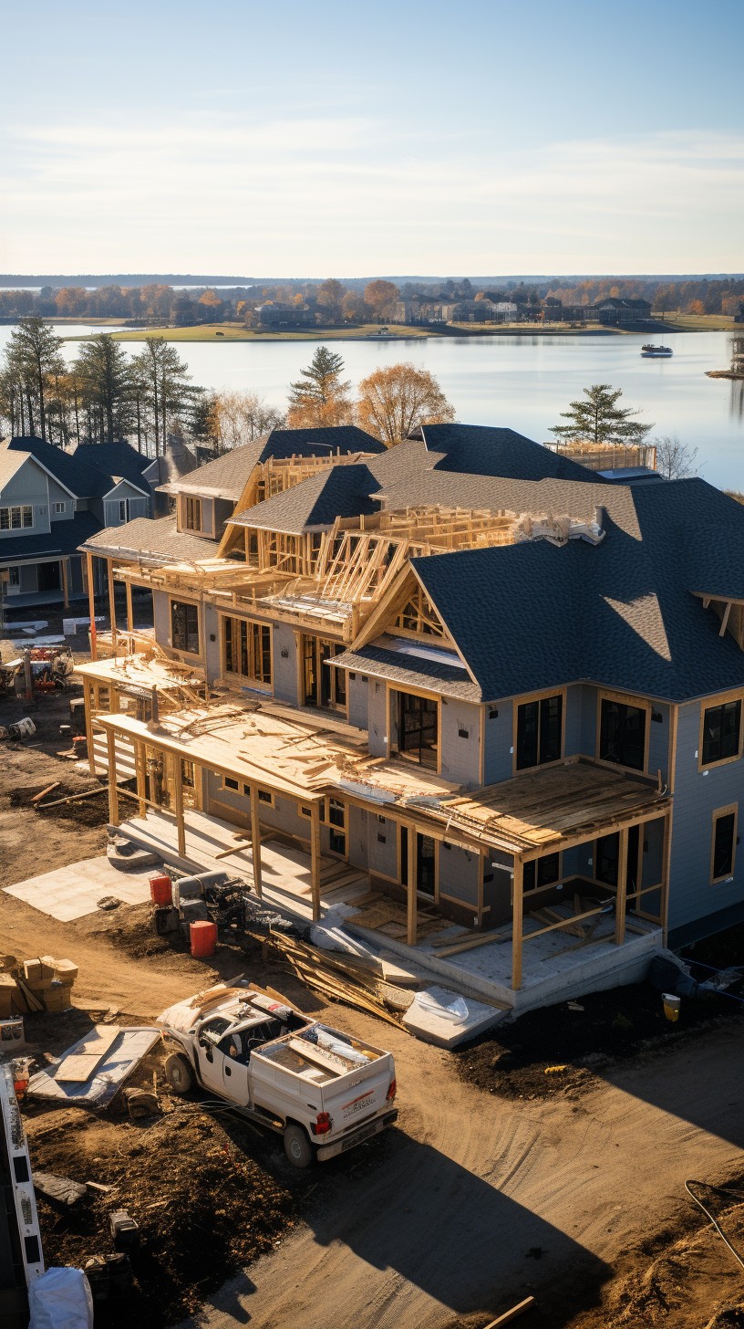 Free Construction Waterfront View Image - Construction, Residential ...