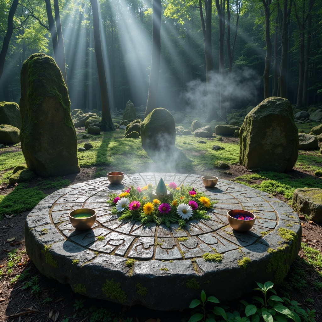 Altering Forests Free Sacred Forest Altar Image - Altar, Ceremonial, Stones | Download ...