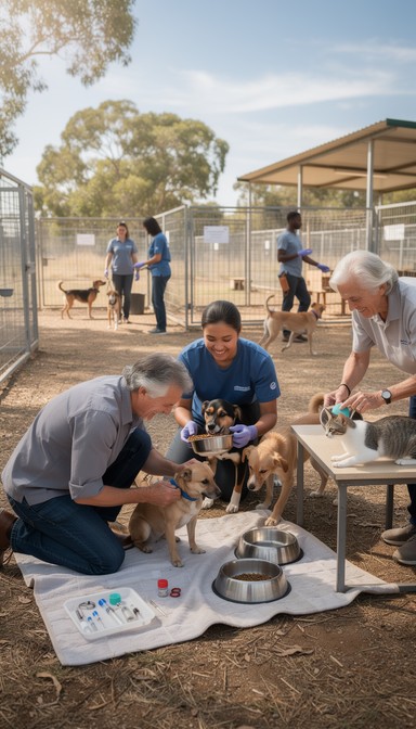 Free Community Helps Animals Image - Volunteers, Animals, Shelter ...