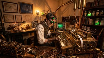 Free Victorian Code Breaker Image - Steampunk, Inventor, Victorian ...