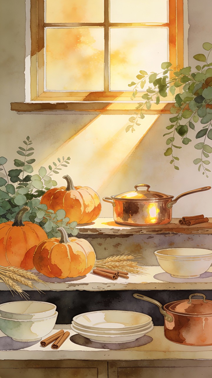 Free Autumn Kitchen Warmth Image - Autumn, Fall, Kitchen | Download at ...