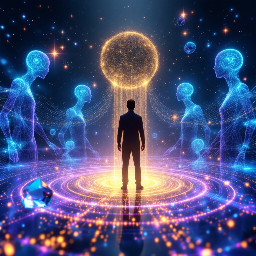 Free Digital Wisdom Transfer Image - Surreal, Digital, Holographic ...