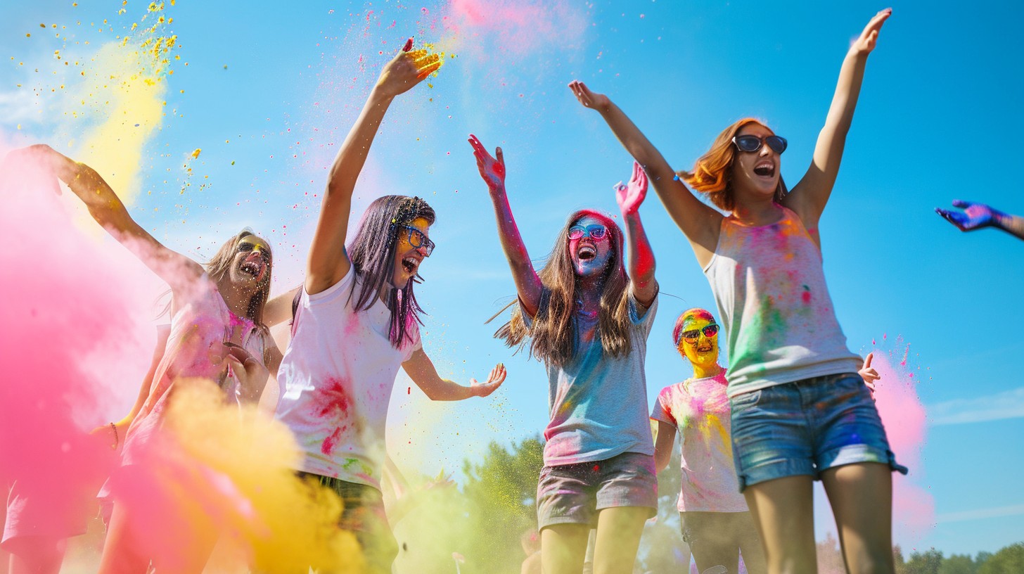 Free Colorful Festival Fun Image - Festival, Colors, Friends | Download ...