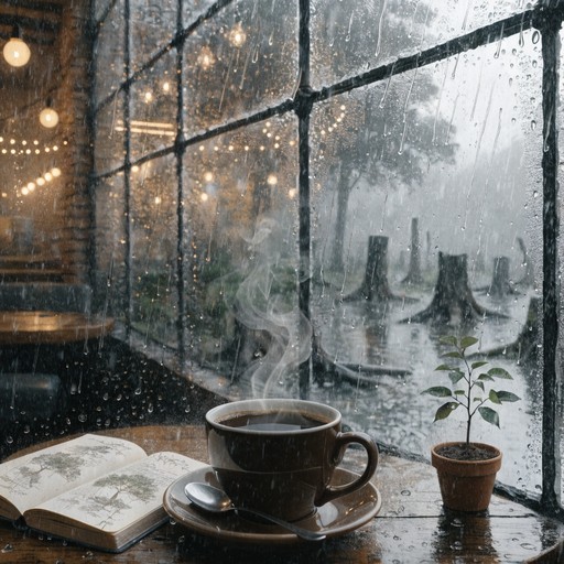 Free Rainy Cafe Dreams Image - Cafe, Coffee, Rain | Download at StockCake