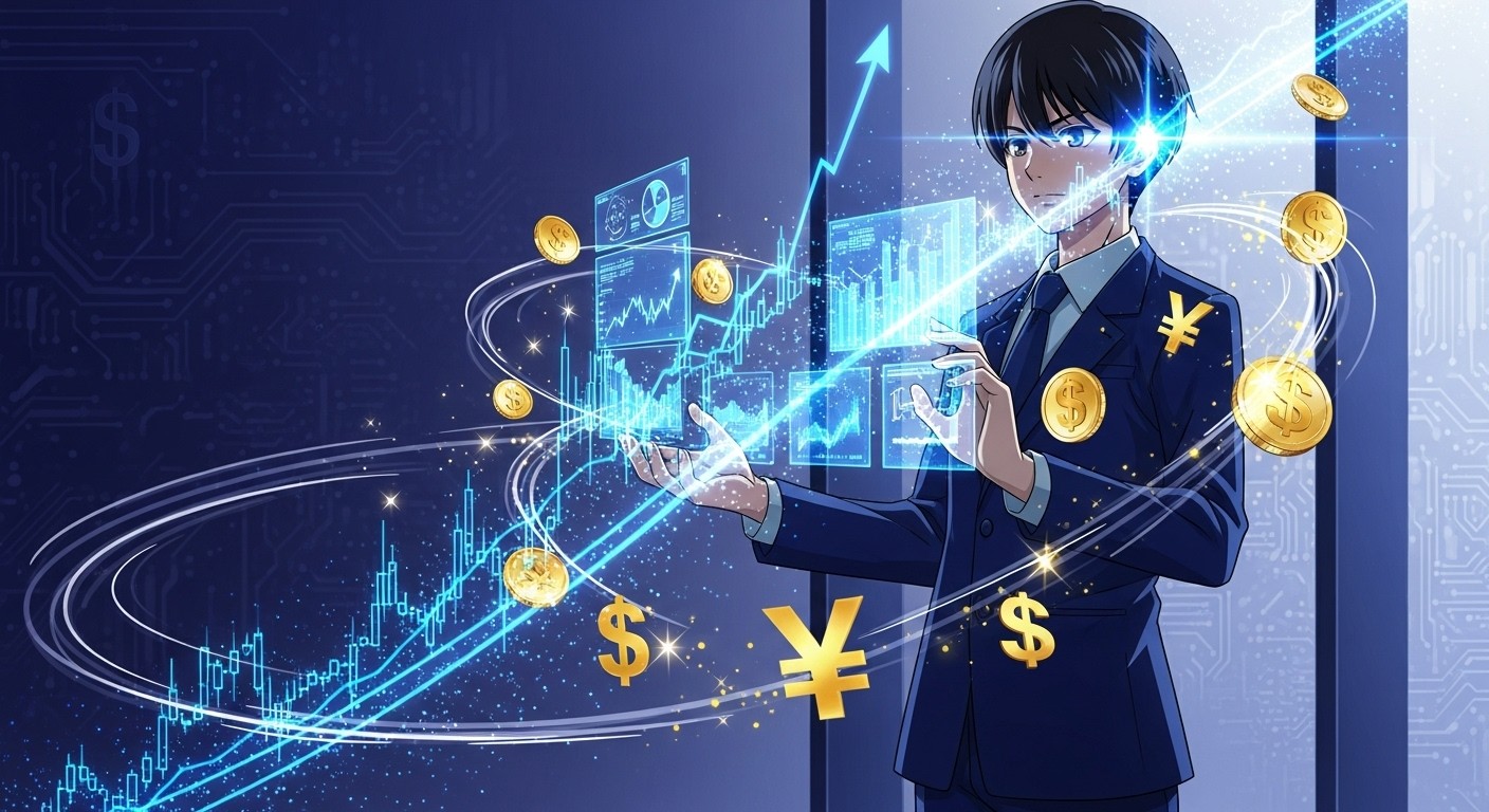 Free Digital Finance Mastery Image - Anime, Financial, Holographic ...