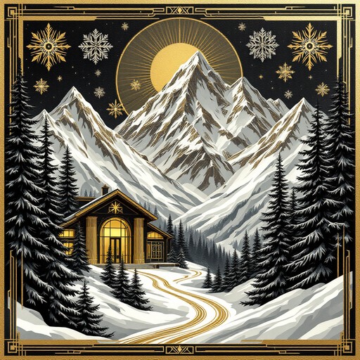Free Deco Alpine Luxury Image - Artdeco, Mountains, Alpine | Download ...