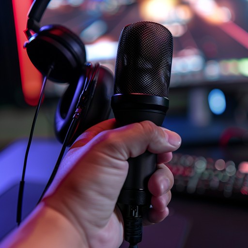 Free Microphone in Hand Image - Microphone, Hand, Headphones | Download ...