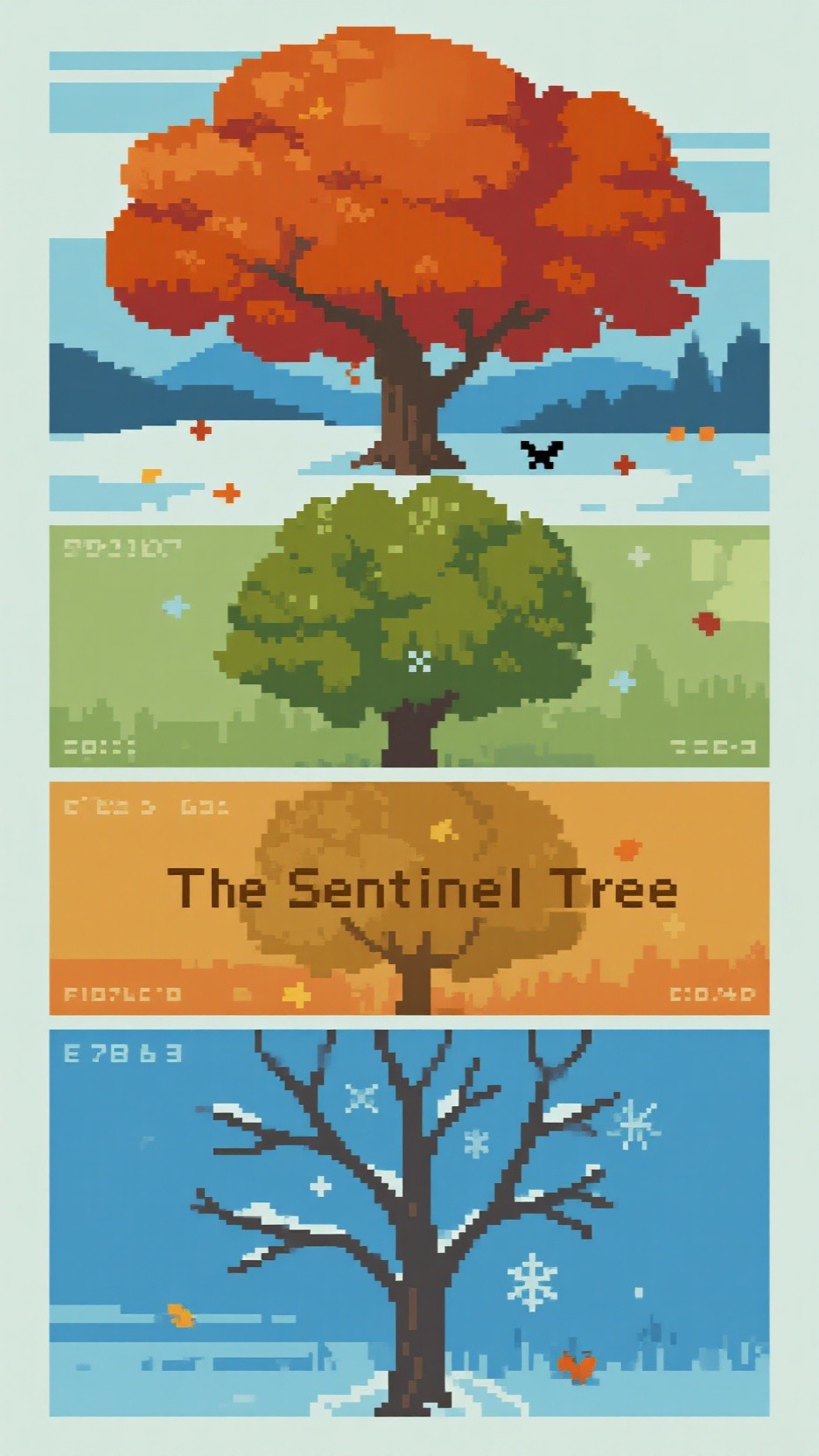 Free Sentinel Tree Cycles Image - Pixel, Tree, Seasons | Download at ...