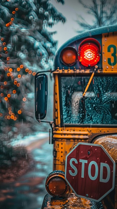 Free Rainy bus stop Image - Rainy, Night, Bus | Download at StockCake