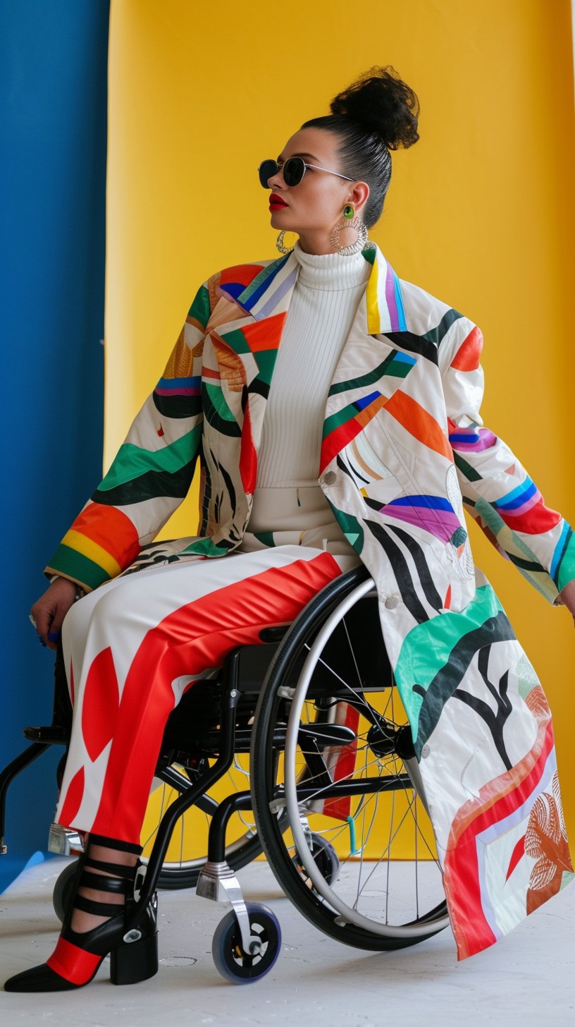 Free Fashionable Adaptive Style Image - Fashion, Wheelchair, Style ...