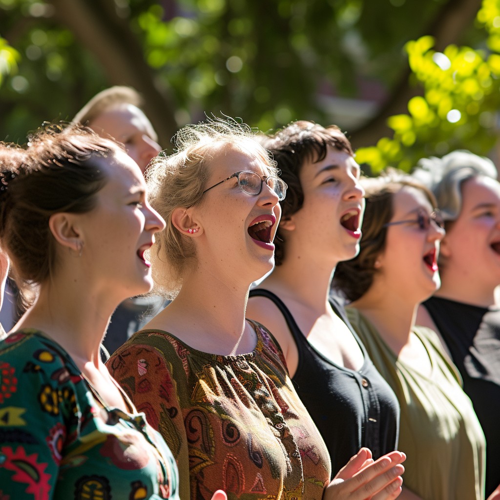 Colorful Choir Free Joyful Choir Singing Image - Choir, Singing, Happiness | Download ...