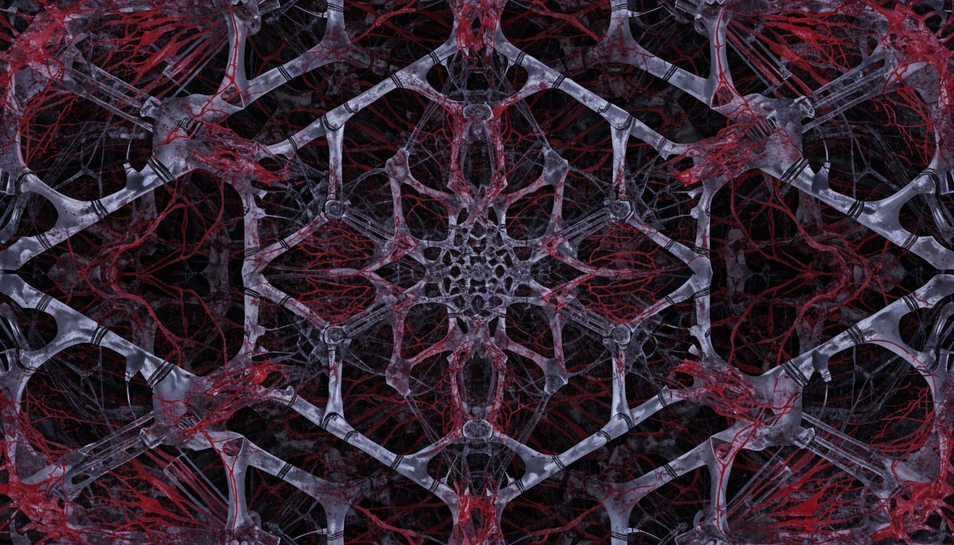 Distorted Horror Pattern Free Biomechanical Horror Pattern Image - Biomechanical, Horror ...