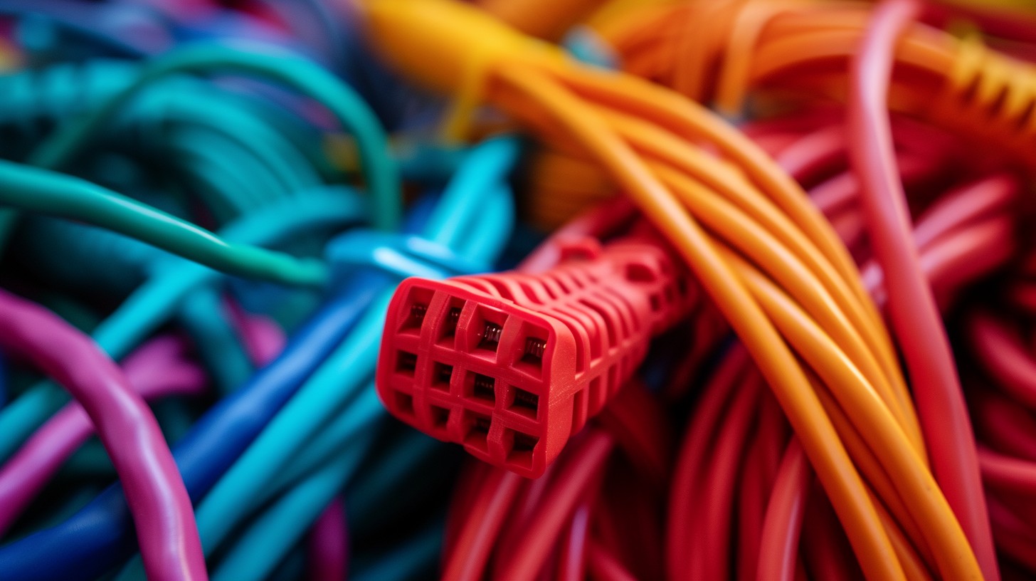 Free Colorful Cable Chaos Image - Cables, Networking, Colorful ...