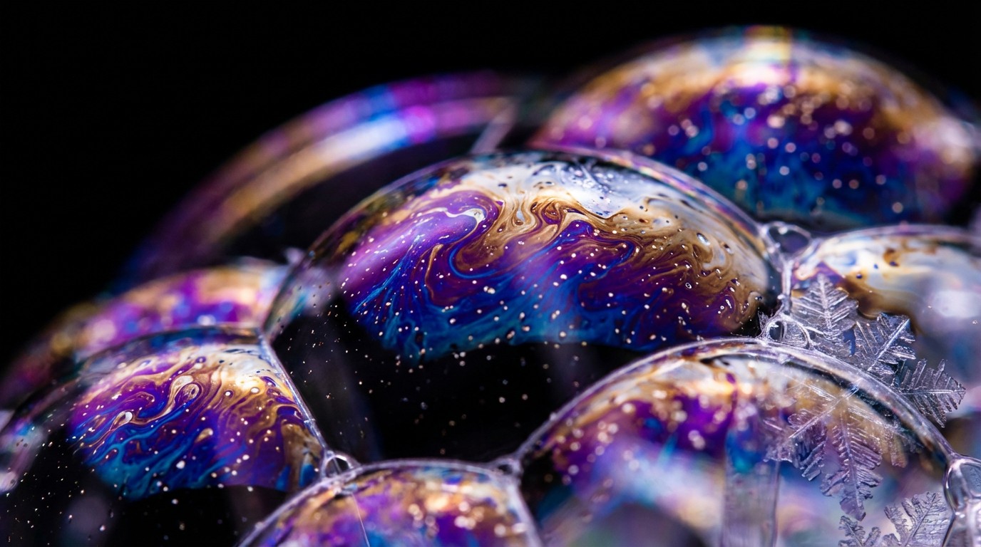 Download Cosmic Bubble Universe Image - Bubbles, Cosmic, Iridescent ...