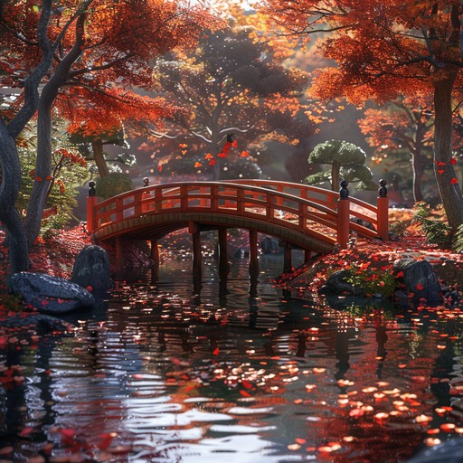 Free Autumn Bridge Scenery Image - Autumn, Bridge, Pond | Download at ...