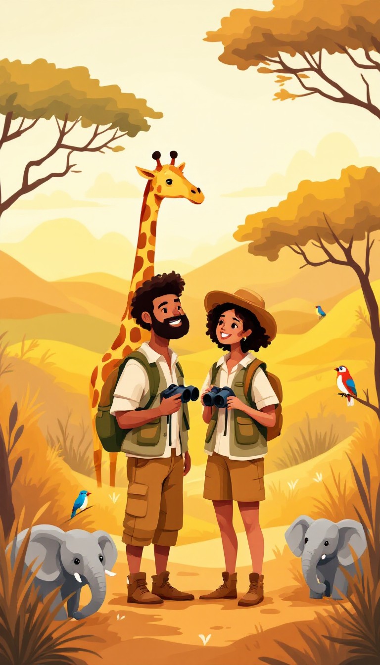 Two Explorers Adventure Free Safari Adventure Duo Image - Safari, Explorers, Adventure ...