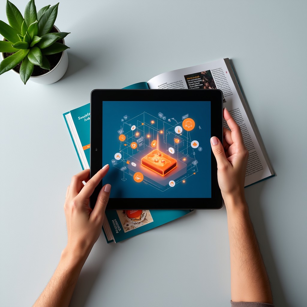 Free Digital meets print Image - Tablet, Digital, Reading | Download at ...