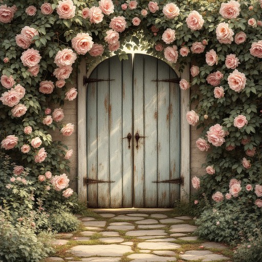 Free Rose Garden Gateway Image - Garden, Roses, Vintage | Download at ...