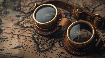 Free Vintage Explorer Goggles Image - Vintage, Goggles, Map | Download ...