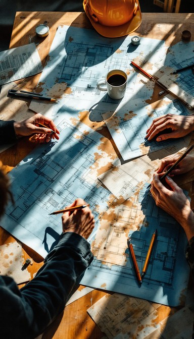Free Blueprint Collaboration Session Image - Blueprint, Architecture ...