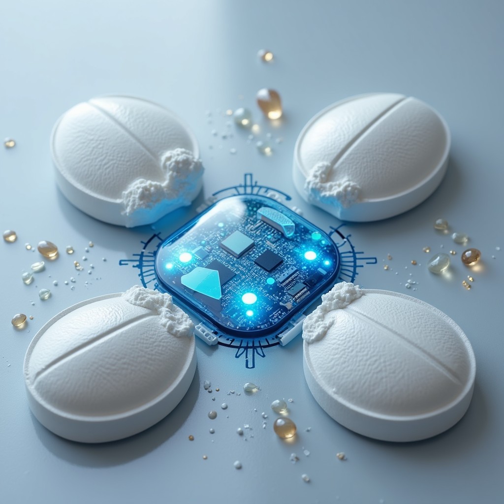 Pill Tech Free Smart Pill Technology Image - Pharmaceutical, Digital, Tablet ...