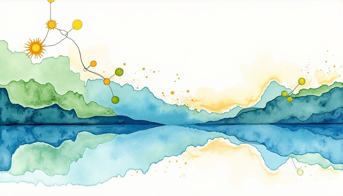 Free Flowing Aquatic Abstract Image - Watercolor, Abstract, Fluid ...